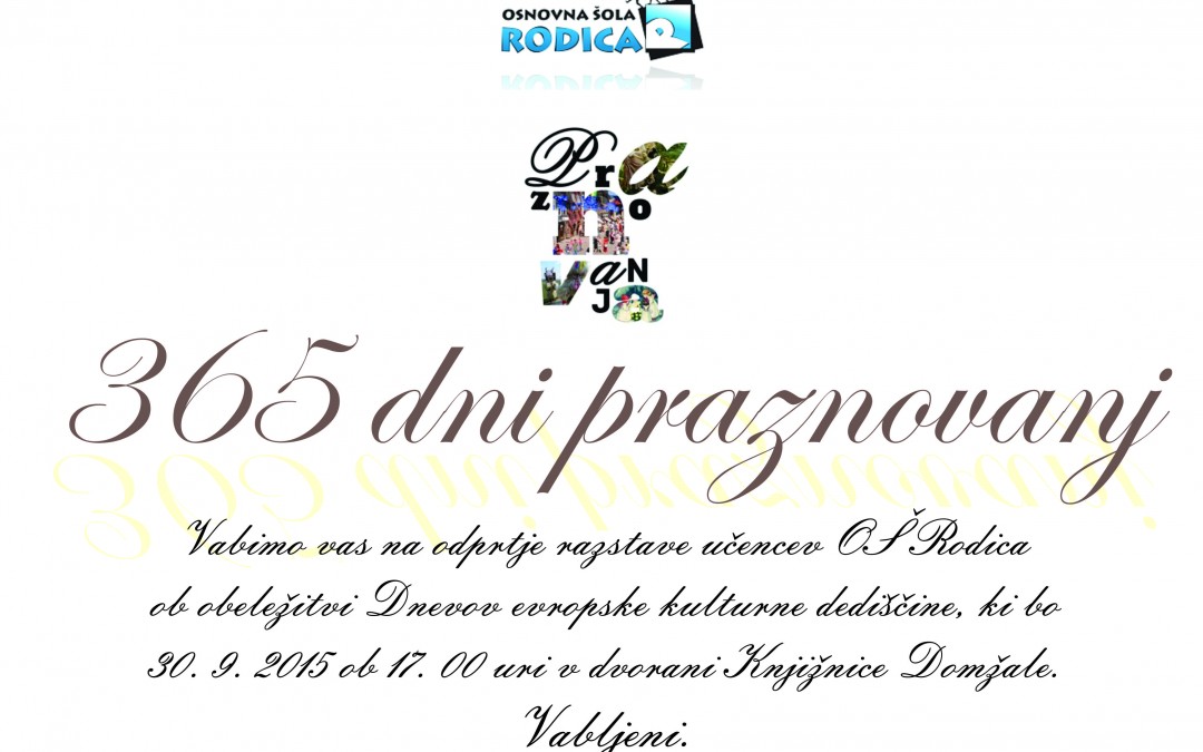 365 dni praznovanj