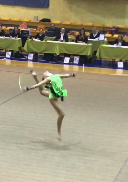 Prvo mesto na mednarodnem prvenstvu v ritmični gimnastiki