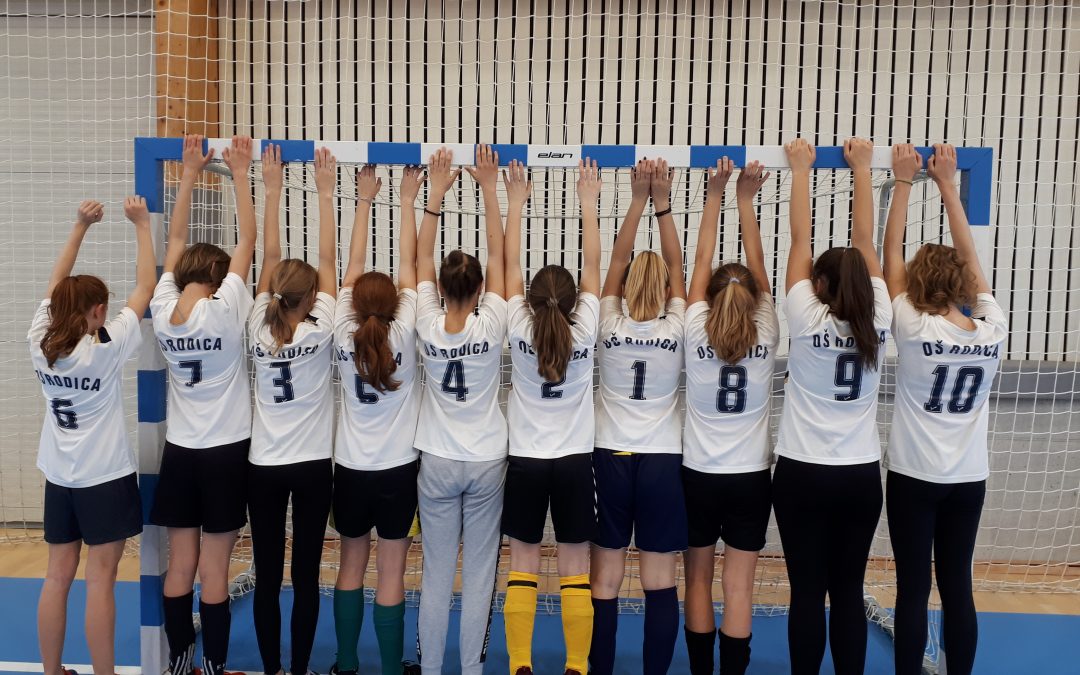 4. mesto – državno polfinale v nogometu za deklice