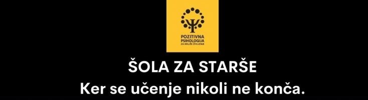 ŠOLA ZA STARŠE