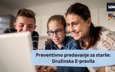 Predavanje za starše: DRUŽINSKA E-PRAVILA