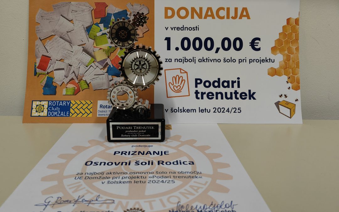 Projekt PODARI TRENUTEK